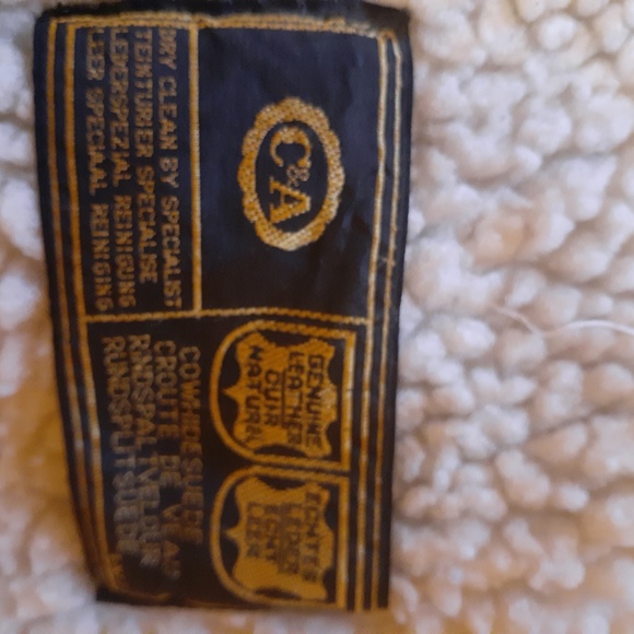 Genuine C X A thick leather Cowhide winter jacket. Size: Small to medium size. - Picture 2 of 9